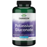 Swanson Potassium Supplement 99mg front view of the bottle