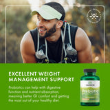 Swanson Prebiotic Supplement 45g with a measuring spoon