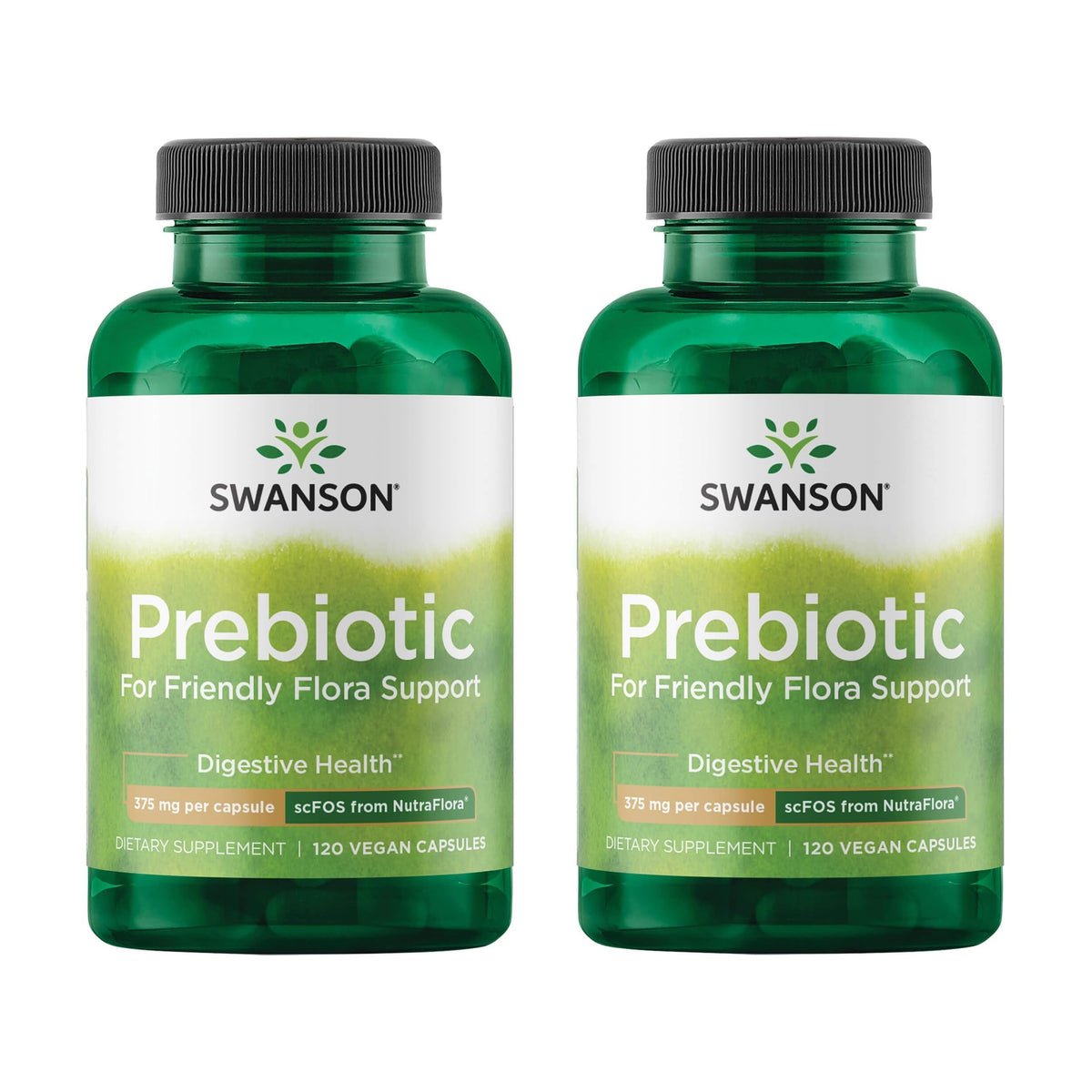 Swanson Prebiotic Supplement 750mg 100g front view