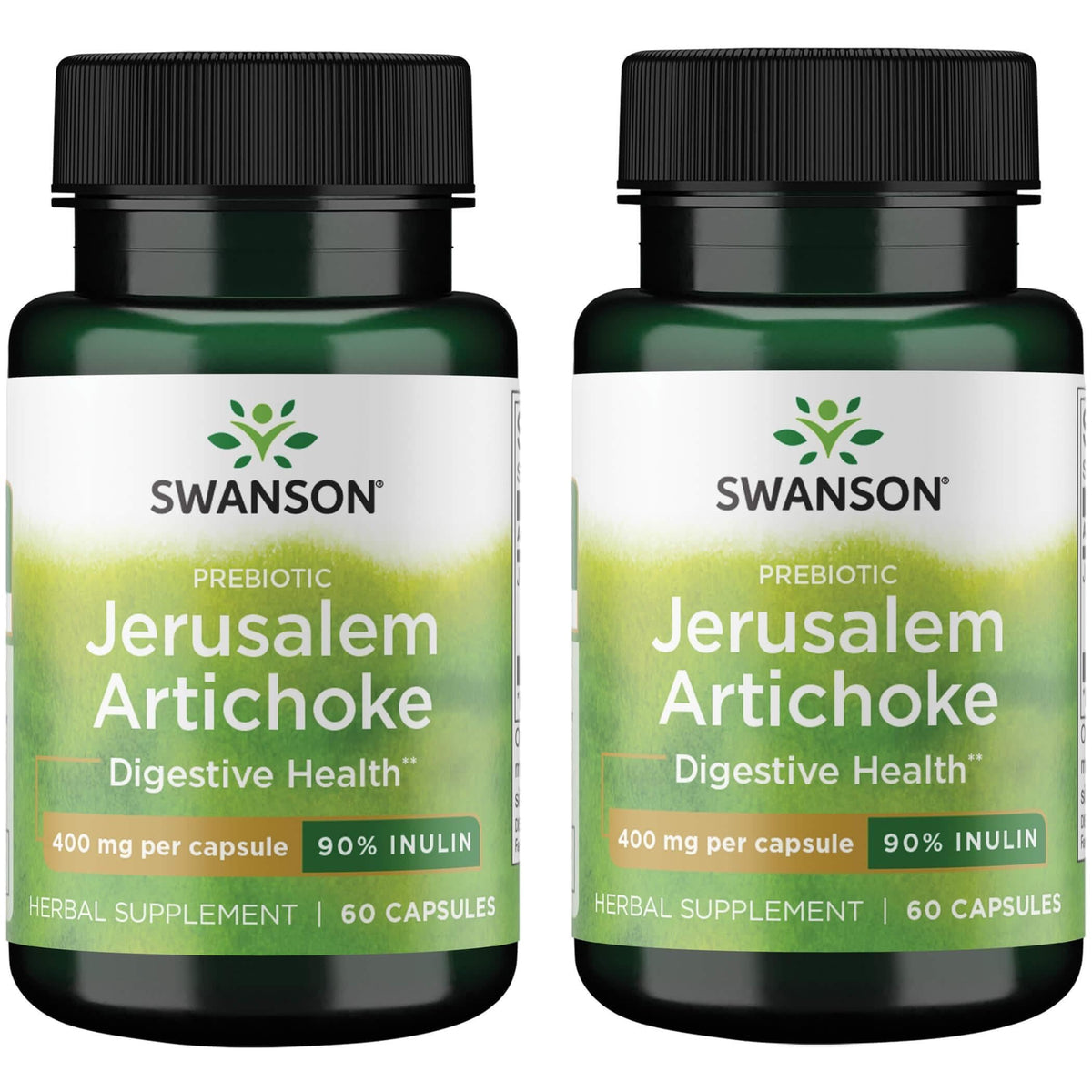 Swanson Premium Brand Artichoke Extract Capsules 400mg front view