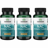 Swanson Premium N-Acetyl Cysteine 600mg capsules front view