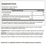 Swanson Probiotic + Prebiotic Supplement 500 million CFU side view