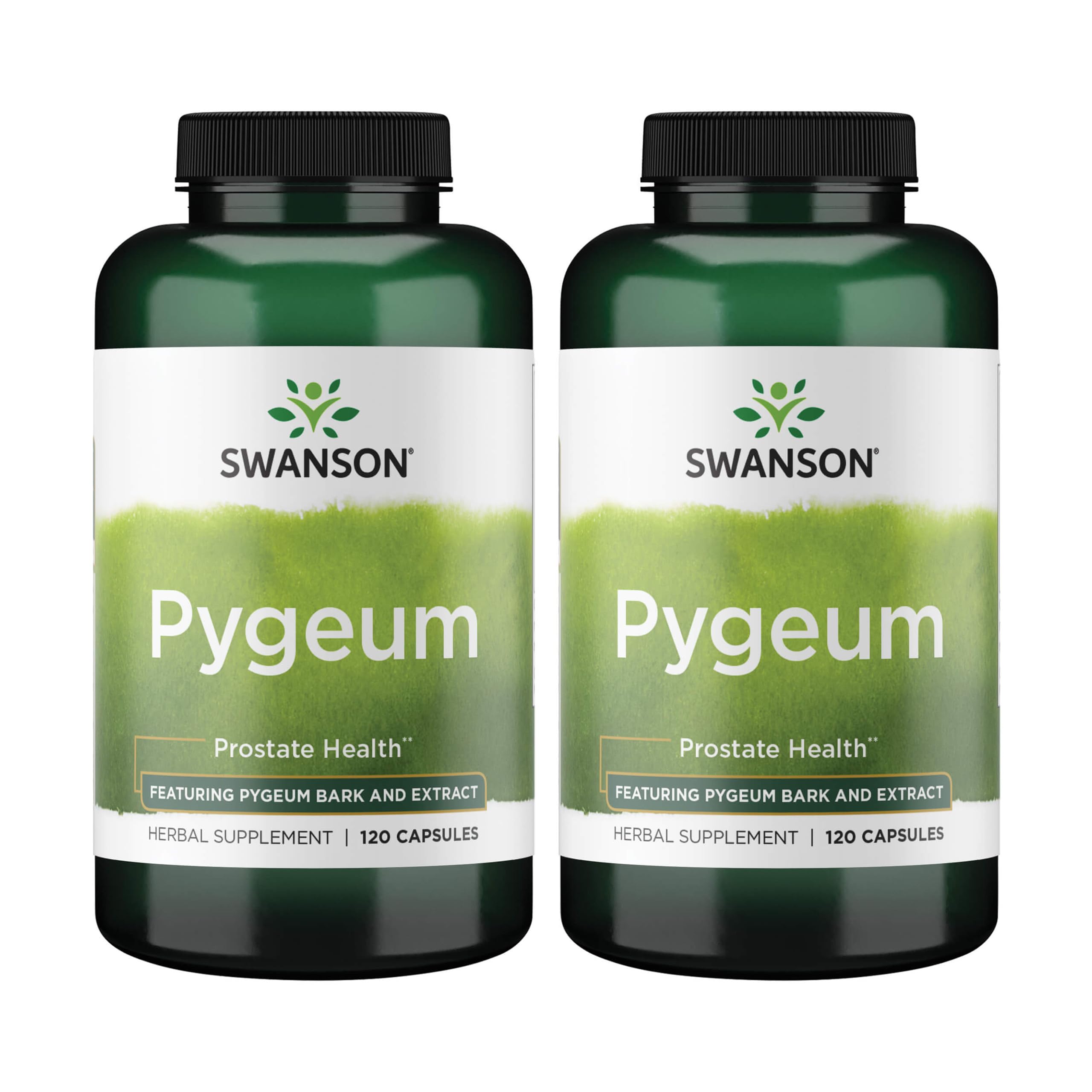 Swanson Pygeum herbal supplement 400mg front view