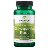 Swanson Sarsaparilla Root 900mg supplement front view with packaging