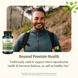 Swanson Saw Palmetto Capsules 540mg close-up of capsules