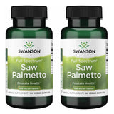 Swanson Saw Palmetto Capsules 540mg front view