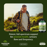 Swanson Saw Palmetto Capsules 540mg side view showing capsule size