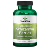 Swanson Schizandra Berry Capsules 525mg front view