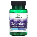 Swanson Selenium 200 mcg capsules front view with packaging