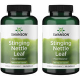 Swanson Stinging Nettle Leaf Extract 800mg capsules front view