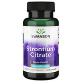 Swanson Strontium Capsules 340mg front view with packaging