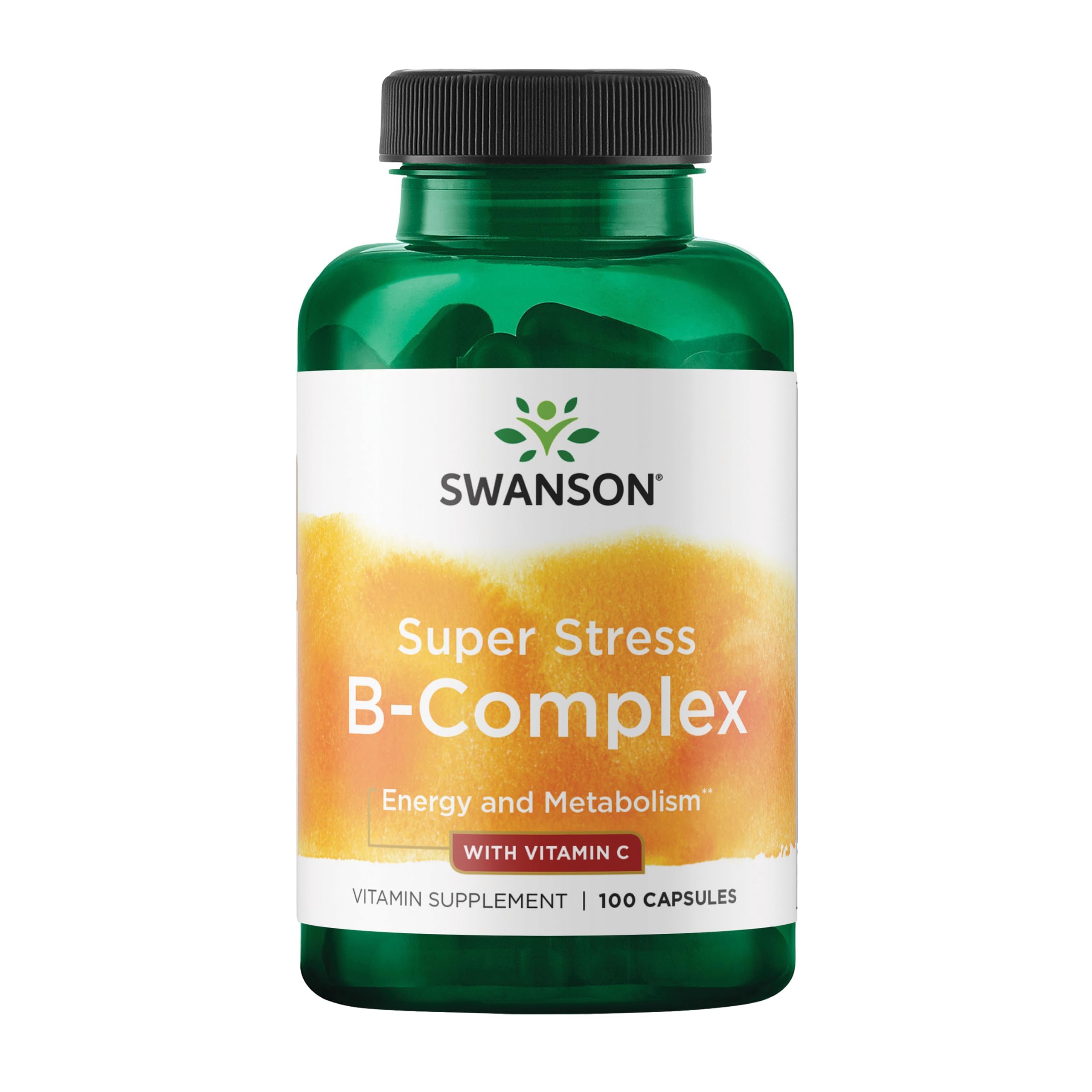 Swanson Super Stress B-Complex 95g front view