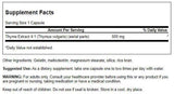 Swanson Thyme Leaf Supplement 500mg capsule bottle side view