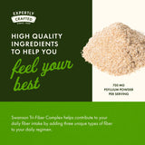 Swanson Tri-Fiber Complex Dietary Fiber Supplement ingredients list
