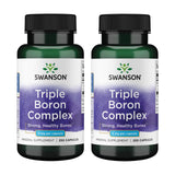 Swanson Triple Boron Complex 3mg capsules front view