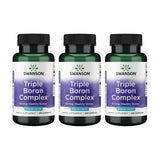 Swanson Triple Boron Complex 90 Capsules front view