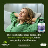 Swanson Triple Magnesium Complex 400mg side view showing capsule size