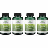 Swanson Turmeric & Black Pepper supplement front view with packaging