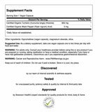 Swanson Turmeric & Black Pepper supplement side view showing capsule