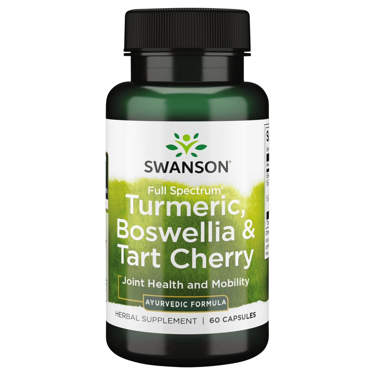 Swanson Turmeric Joint Support Capsules bottle front view