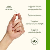 Swanson Ubiquinol Softgels 100mg back view of packaging