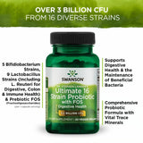 Swanson Ultimate 16 Strain Probiotic capsule in hand