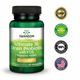 Swanson Ultimate 16 Strain Probiotic displayed on a kitchen counter