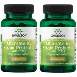Swanson Ultimate 16 Strain Probiotic front view of packaging
