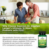 Swanson Ultimate 16 Strain Probiotic with a measuring spoon