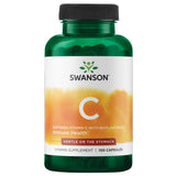Swanson Vitamin C 500mg Buffered Capsules front view