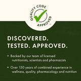 Swanson Vitamin C 500mg supplement back view