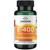 Swanson Vitamin E Softgels 268mg front view