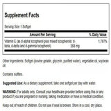 Swanson Vitamin E Softgels 268mg side view