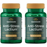 Swanson Women's Anti-Stress Formula Lactium 167 mg 60 capsules front view