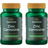 Swanson Zinc Carnosine supplement bottle front view