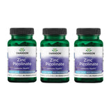 Swanson Zinc Picolinate Capsules 22mg bottle front view