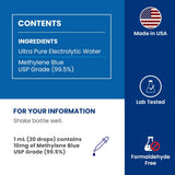 Sweat & Soul Methylene Blue Solution 1% in a well-lit setting