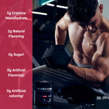 Sweet Cre Creatine Powder ingredients list on packaging