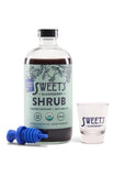Sweet's Elderberry Organic Shrub 454g ingredients close-up