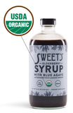 Sweet's Elderberry Syrup bottle with label