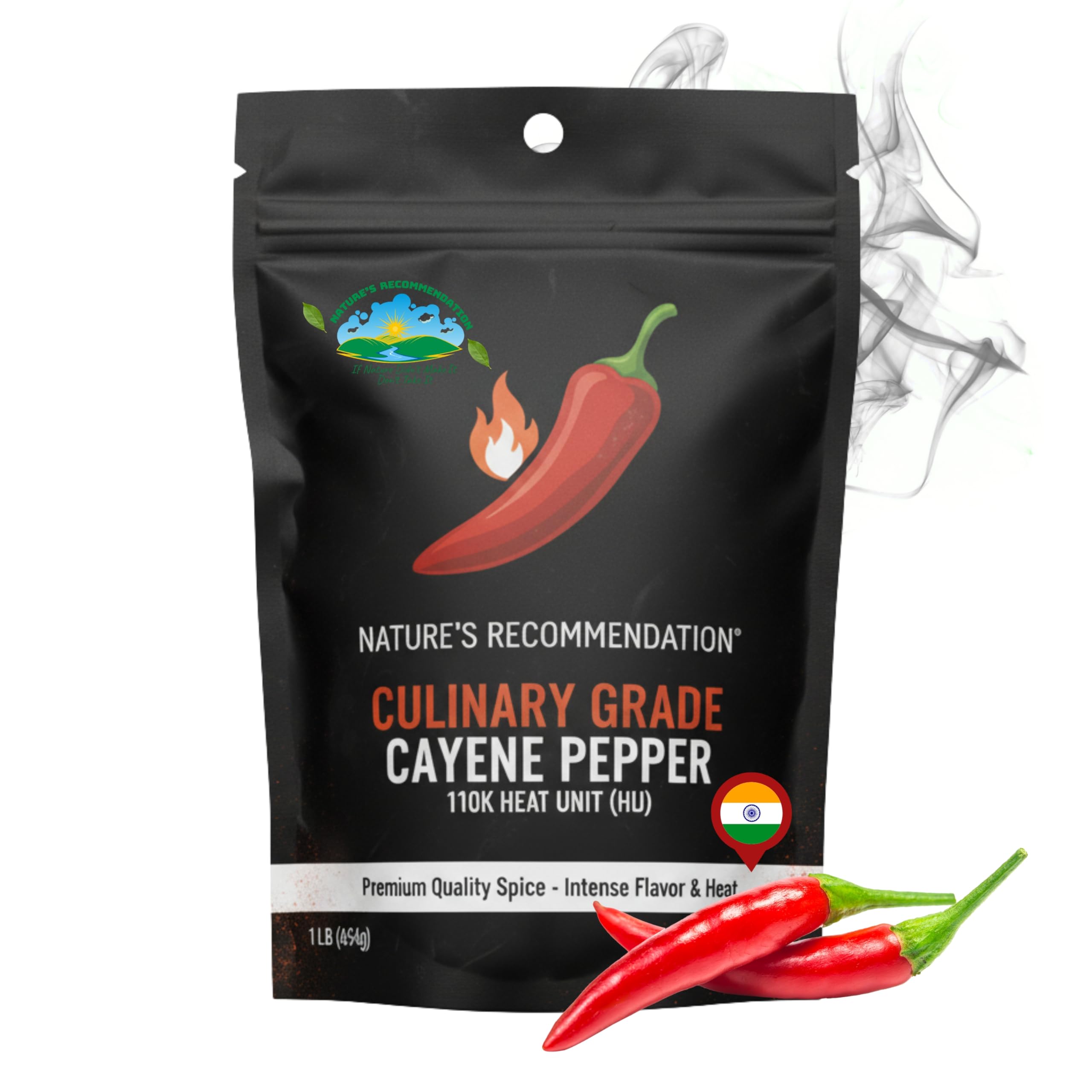 SWEET SUNNAH Black Seed Cayenne Pepper Powder 454g front view