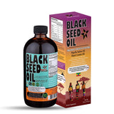 SWEET SUNNAH Black Seed Oil 454g amber glass bottle front view