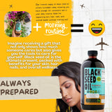 SWEET SUNNAH Black Seed Oil in a kitchen setting