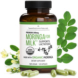 Sweetbottoms Moringa Capsules front view with packaging