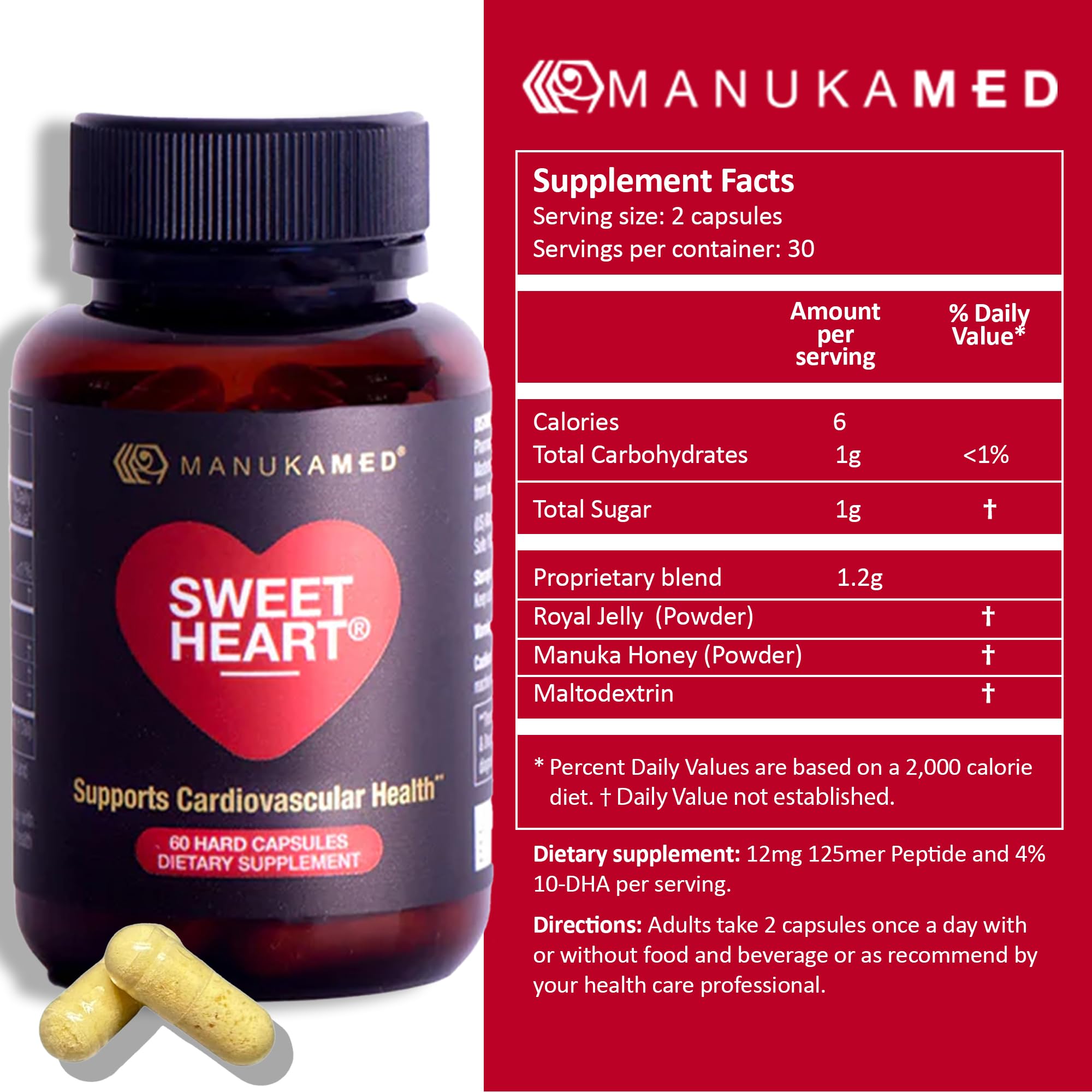 SWEETHEART Royal Jelly Supplement 50g lifestyle shot