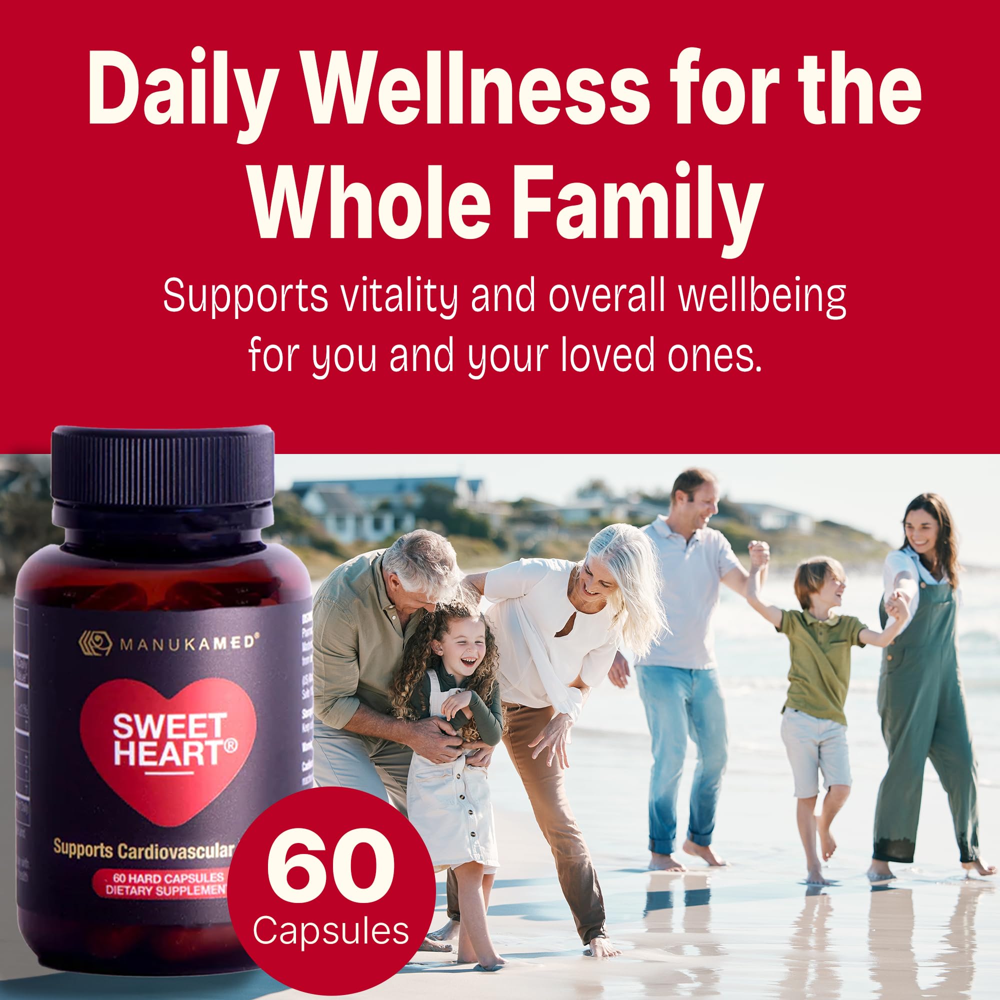 SWEETHEART Royal Jelly Supplement 50g on a table