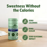 SweetLeaf Stevia Shaker Jar 91g with spoon