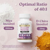 Swiss Activa+ Inositol Supplement capsules in a bowl