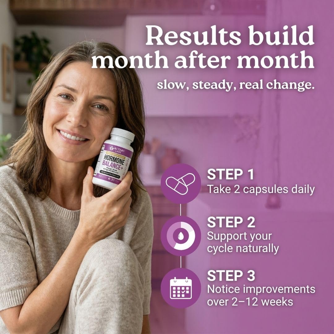 Swiss Activa+ Women's Balance Supplement lifestyle scene