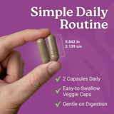 Swiss Activa+ Women's Balance Supplement on a wooden table